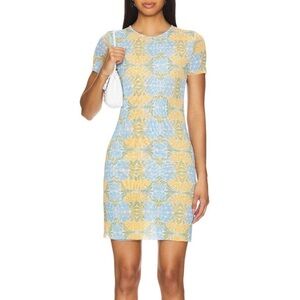 BNWT Misa Los Angeles Vina Dress in yellow Size XS